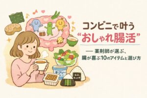コンビニで始めるおしゃれ腸活｜薬剤師が選ぶ10のアイテム